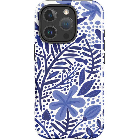 Blue Garden by Cat Coq iPhone 16 Pro Max Impact Case